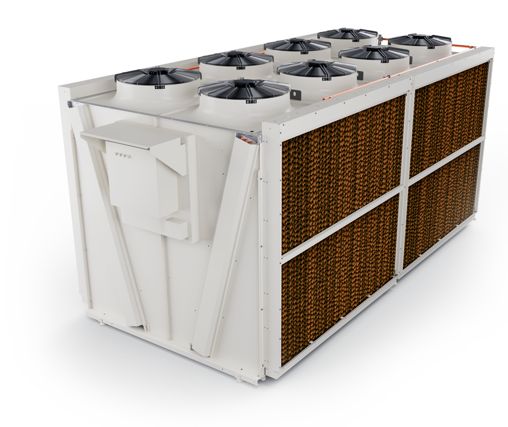 gas-cooler-ostro-c-raffreddamento-adiabatico Gas cooler Stefani OSTRO C: opzione per raffreddamento adiabatico